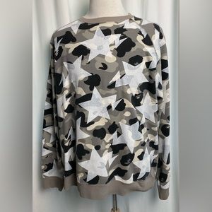 A Bathing Ape Classics Bape Bapesta Black Grey Camo Screen Print Men’s XL